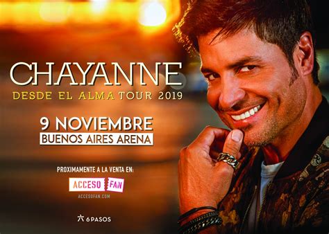 See a recent post on tumblr from @camichikita about chayanne. Chayanne en Buenos Aires