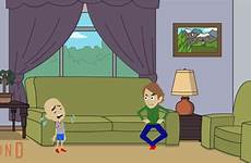 caillou grounded punishment street