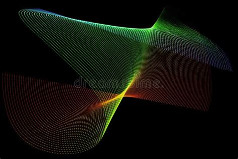 3d Illustration Or Multicolor 3d Render Abstract Colored Patterns On