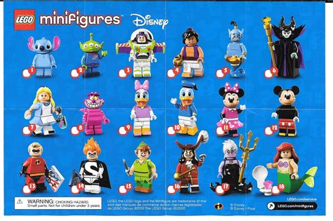 The Minifigure Collector Lego Minifigures Disney Series Rarity Guide