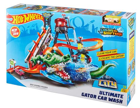 Hot Wheels Ultimate Gator Car Wash Playset Ebay