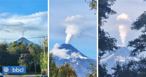 Experto explica enorme fumarola en volcán Villarrica pese a baja