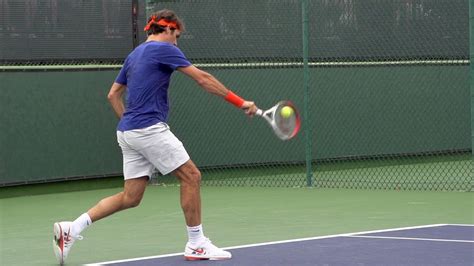 Roger federer slow motion forehand backhand volley slide. Roger Federer Ultimate Slow Motion Compilation - Forehand ...