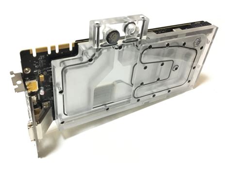 Bitspower Gpu Waterblock Acrylic Clear Review For The Zotac Gtx 1080