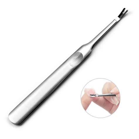 2017 Cuticle Pusher Stainless Steel Cuticle Pusher Trimmer Remover