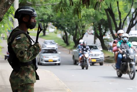 After A Day Of Deadly Protests Colombian Soldiers Are Deployed In Cali