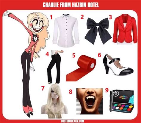 Diy Hazbin Hotel Charlie Costume Guide Anime Inspired Outfits My Xxx