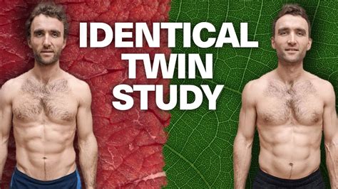 Meat Vs Vegan Identical Twin Experiment
