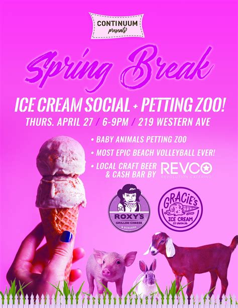 Were Here To Tell You About This Free Ice Cream Social Petting Zoo