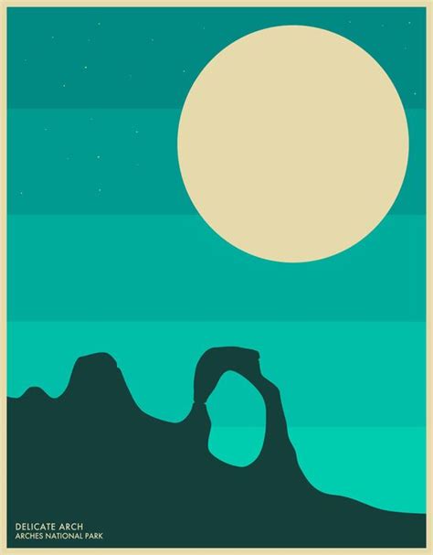 Poster Arches National Park Von Jazzberry Blue More Posters At