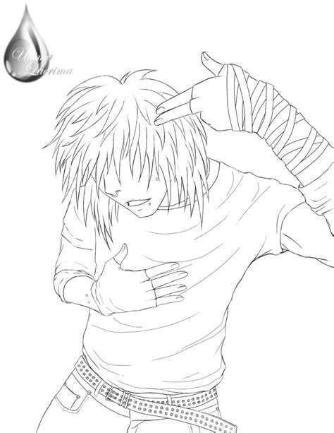 Anime Emo Boy Drawing At Getdrawings Free Download