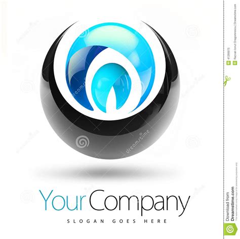 3d Logo Design Stock Illustration Illustration Of Design