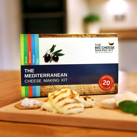Make Your Own Mediterranean Cheese Making Kit By The Big Cheese Making Kit