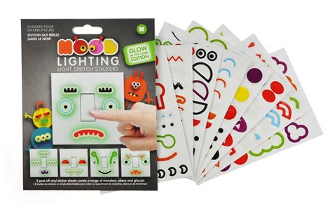 Monster Lighting Glow In The Dark Light Switch Stickers