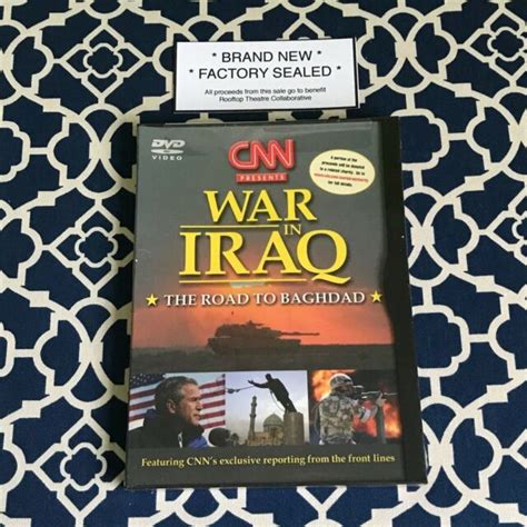 Cnn Presents War In Iraq The Road To Baghdad Dvd 2003 Brand New