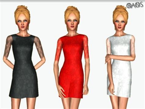 The Sims Resource Lace Bodycon Dress