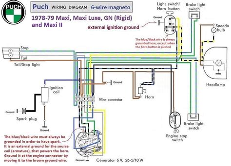 Electrical And Ignition Myrons Mopeds Puch Wiring Diagram Diagram