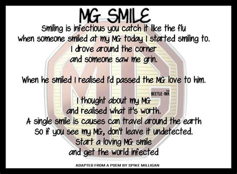 Mg Smiles By Beetle Ink Based On The Poem By Spike Milligan Poems