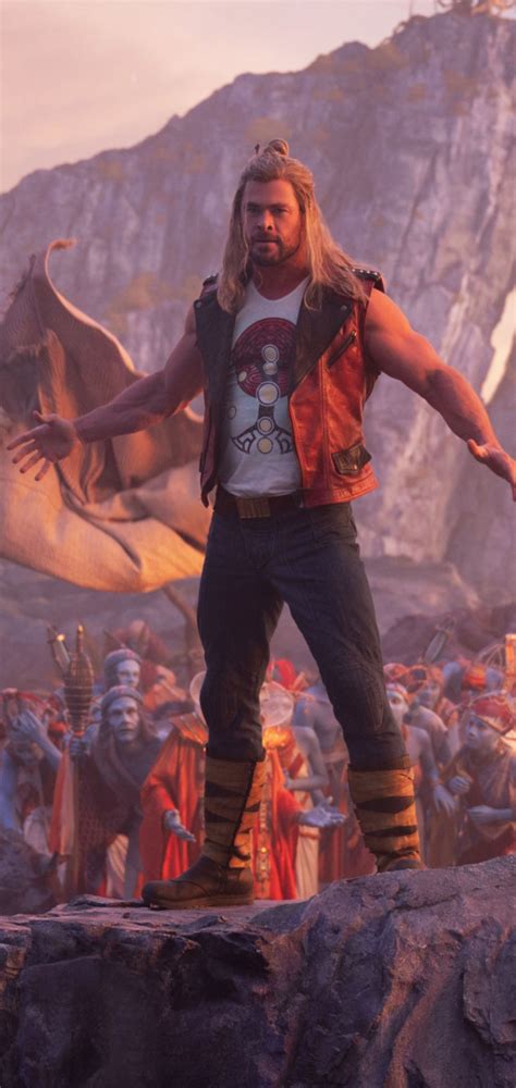 1080x2280 Resolution Chris Hemsworth Thor Love And Thunder Hd Look One