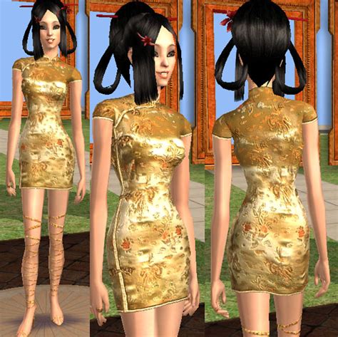 Mod The Sims Chinese Dress