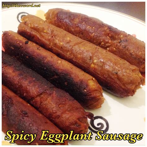 As is eggplant in italian? Gluten-Free Vegan Spicy Eggplant Sausages | The "V" Word
