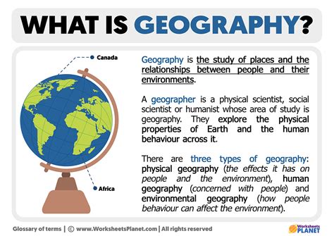 What Is Geography Definition Of Geography