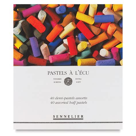 Shop Sennelier Assorted Extra Soft Half Pastels Set Of 40 Australia