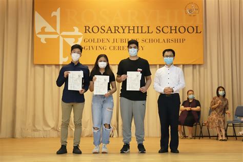 Golden Jubilee Scholarship Giving Ceremony 2020 Rosaryhill Secondary