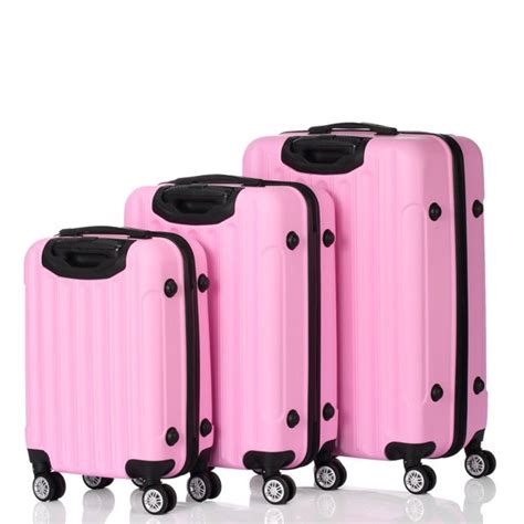 Ubesgoo Ubesgoo 20 24 28 3pcs Luggage Travel Set Bag Abs Trolley