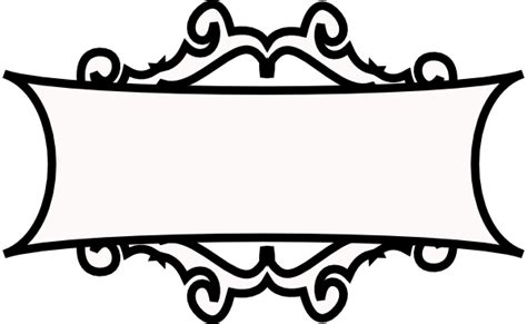 White Decorative Text Box Clipart 10 Free Cliparts Download Images On