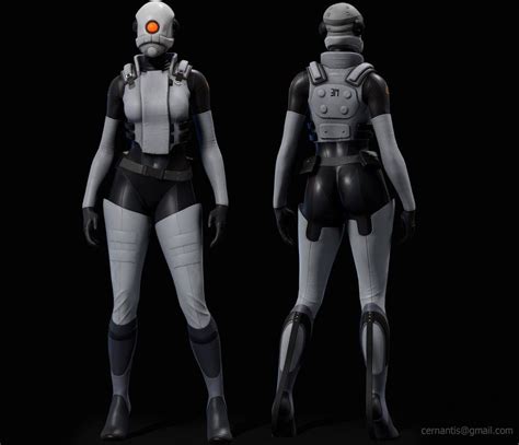 Combine Assassin Not Made By Me Half Life Sci Fi Girl Sci Fi Armor