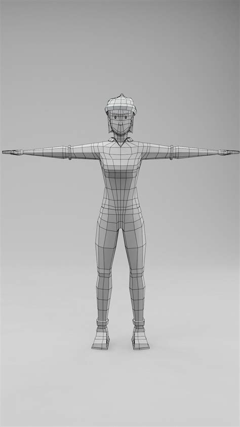 low poly male and female models free vr ar low poly 3d model rigged cgtrader