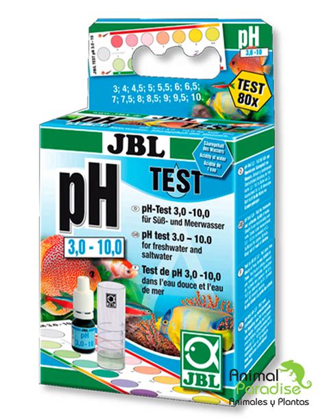 Test Ph 30 100 De Jbl Test De Ph Para Acuarios