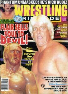 RIC FLAIR HULK HOGAN Wrestling Ringside Magazine March 1992 RICK RUDE