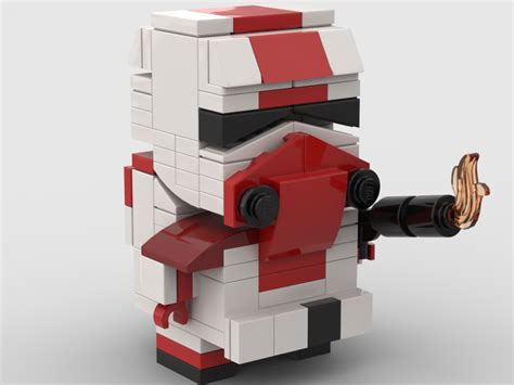 Lego Moc Incinerator Trooper Brickheadz By Ecureuils Rebrickable