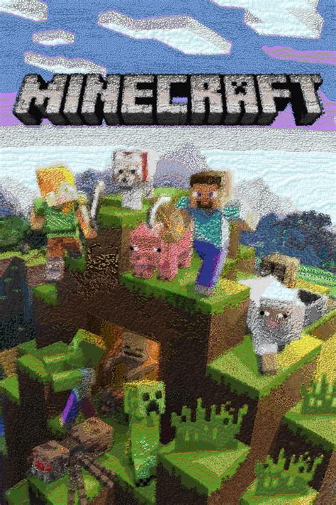 Just The Cover Art For Minecraft Please Dont Zoom In Gaming