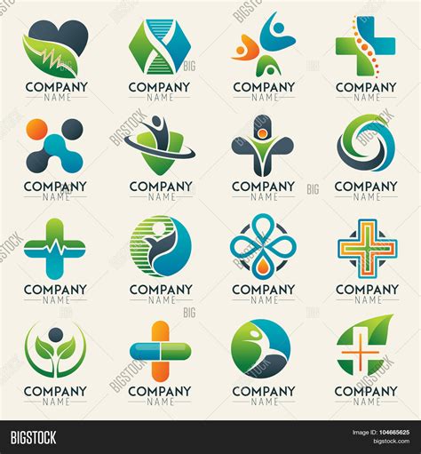 Medical Logo Icons Vector And Photo Free Trial Bigstock