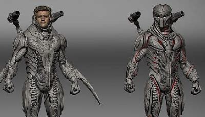 The predator featured several different predator spacecraft and now you can check out some of the concept art for those designs! Predator Bio: Upgrade (The Predator) - The Predator Movie News