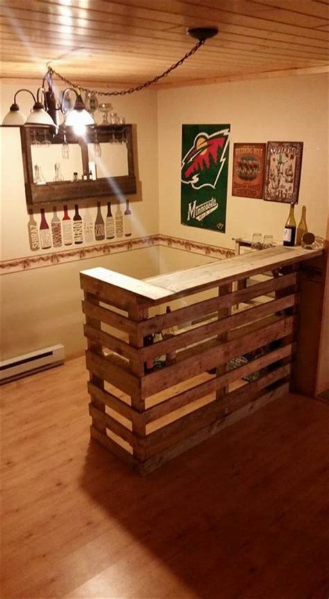 87 Epic Pallet Bar Ideas To Embrace For Your Event Wooden Pallet Bar