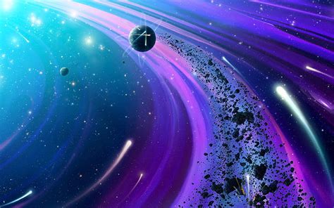 Estrellas Galaxias Planetas átomo Deviantart Arte Espacial 1920x1200