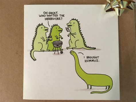 And if your vegan friends are anything like mine, sometimes, they need (vegan) gifts. My vegetarian brother thinks his birthday card is funny.