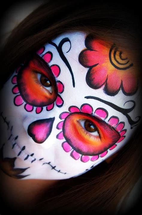 Sugar Skull Face Painting Pinterest Maquillaje De Muerto