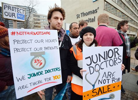 Junior Doctors Strike Thousands Of Operations Postponed Due To 48 Hour
