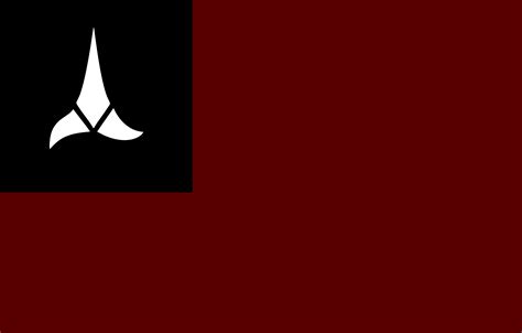 Flag Of The Klingon Empire Rvexillology