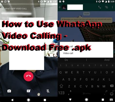 Video calling has officially become mainstream. How to Use WhatsApp Video Calling - Download Free .apk