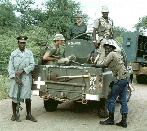 Joint Patrol Assembly Point Juliet Zezani Mission Rhodesia March 1980