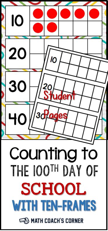 counting to the 100th day math coach s corner math coach first grade math math