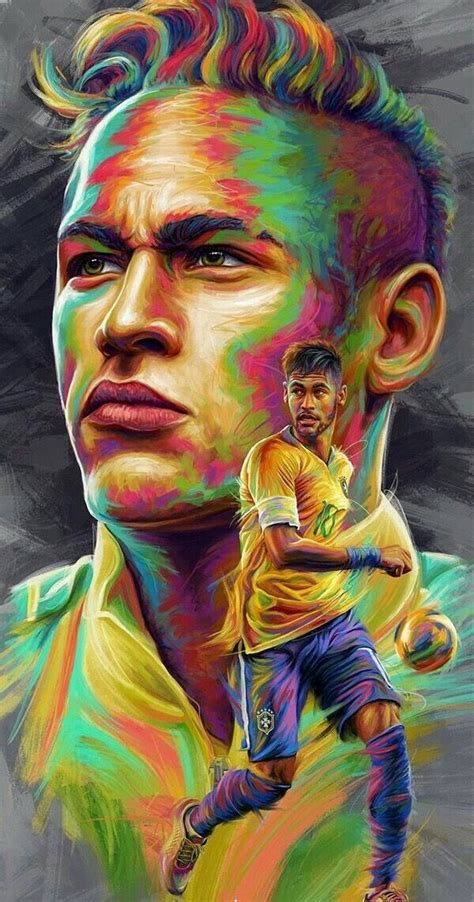 Neymar Jr Wallpaper Drawing