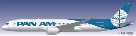 A Concept For A Pan Am 787 Livery Panamericanairways
