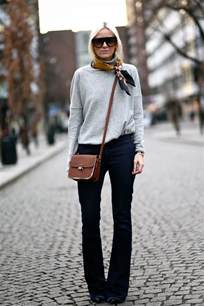 30 Classic And Amazing Flared Jeans Outfits - The WoW Style